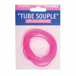 Tube souple (rose fluo)