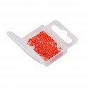 Micro-Perles en verre SUNSET rouges