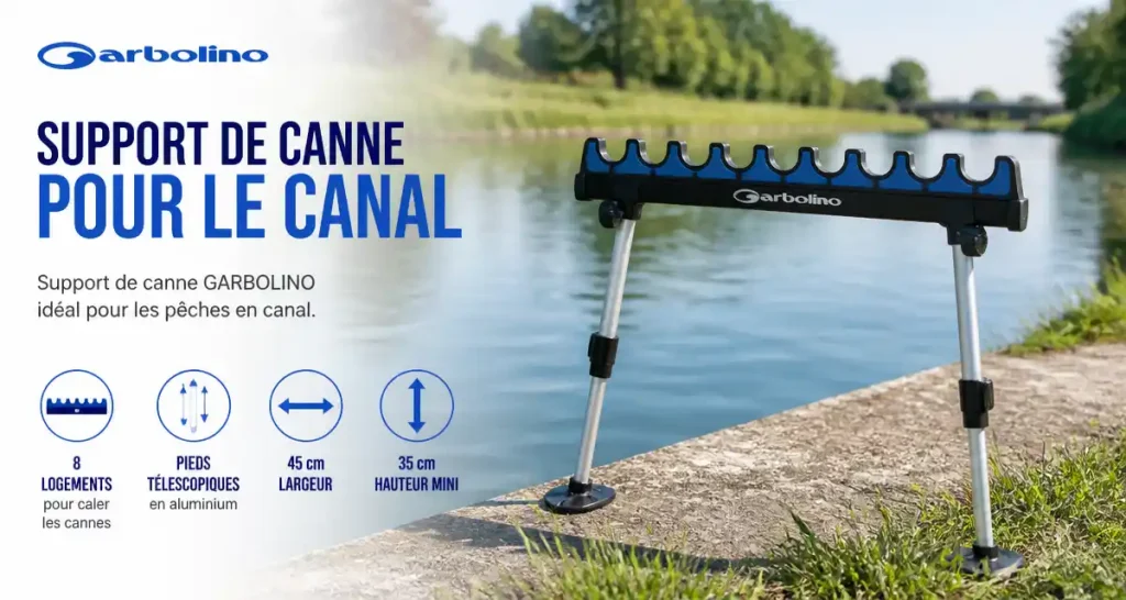 Support de canne pour le CANAL