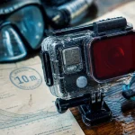 Camera sous marine en caisson étanche pour plongée à 10 m