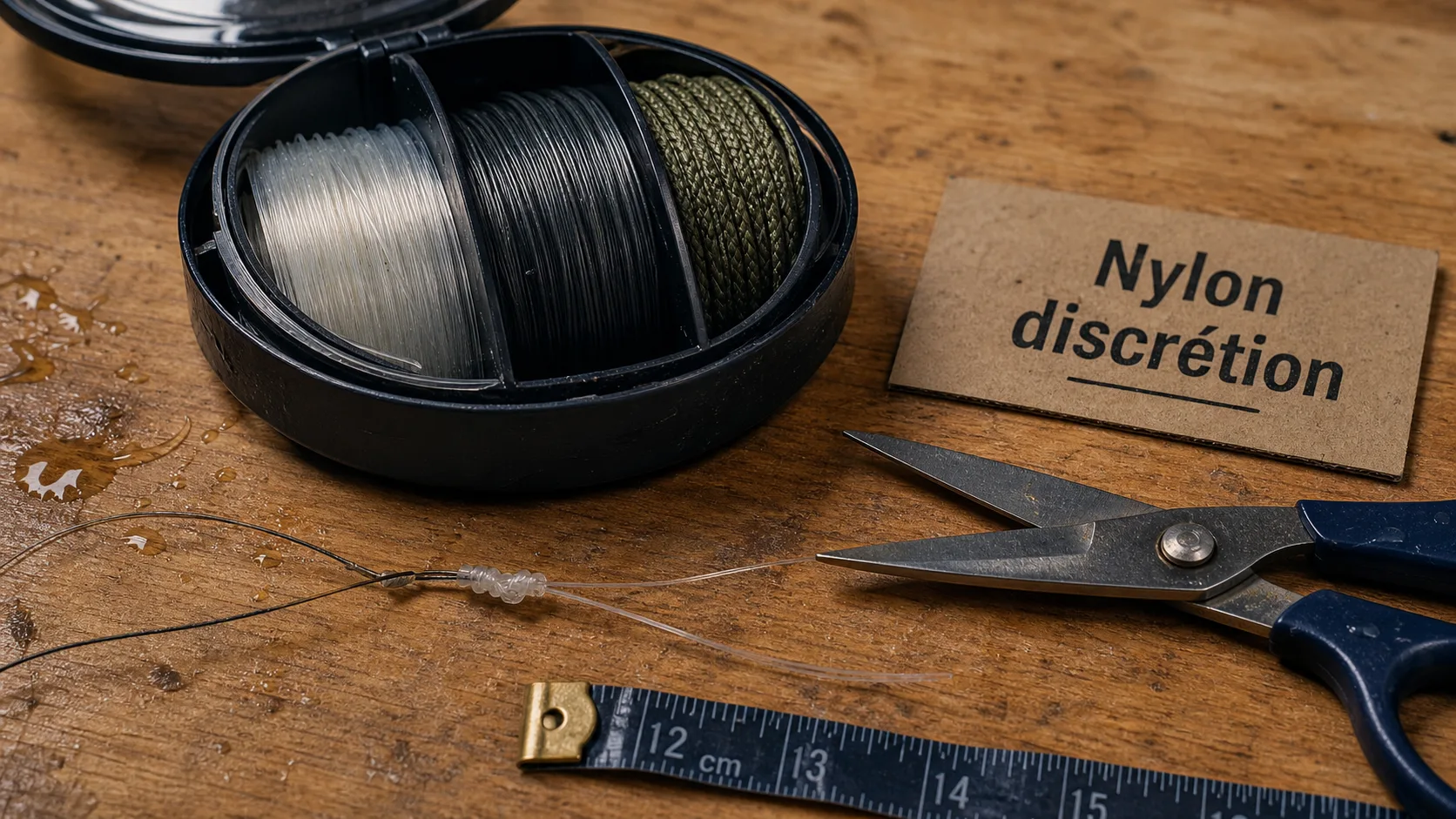 Fil de peche nylon, fluorocarbone ou tresse pour éviter la casse
