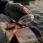 Montage bulle d eau : pêcheur avec flotteur à eau, discret et précis