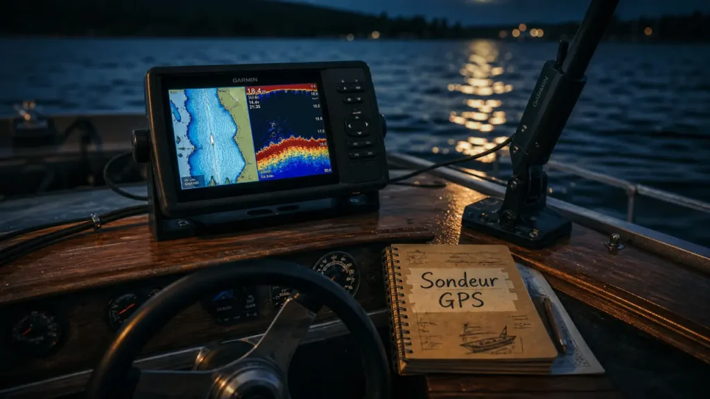 Sondeur GPS bateau : profondeur, waypoints et cartographie pour bien choisir