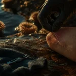 Anémone de mer piqure : filaments et brûlure de peau