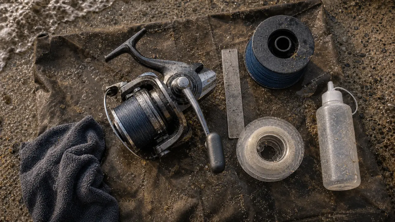 Surfcasting moulinet grande bobine pour lancer 100/120 mètres