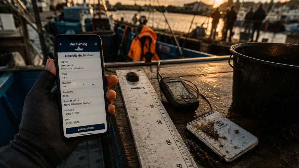 Application pêche en mer obligatoire : qui doit s’enregistrer, quoi déclarer et quand ?