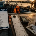 Application pêche en mer obligatoire : enregistrement et fiche de déclaration sur smartphone