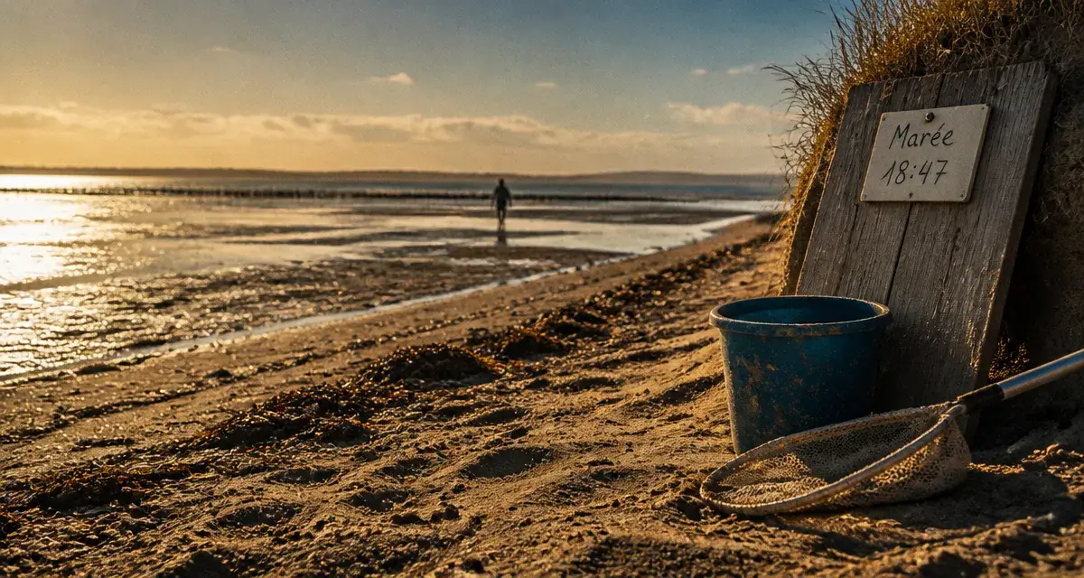 Horaires des marées andernos : plage à marée basse