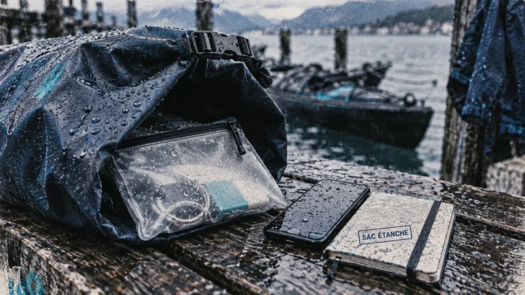 Sac étanche : 4 critères pour garder vos affaires au sec en kayak, randonnée ou moto