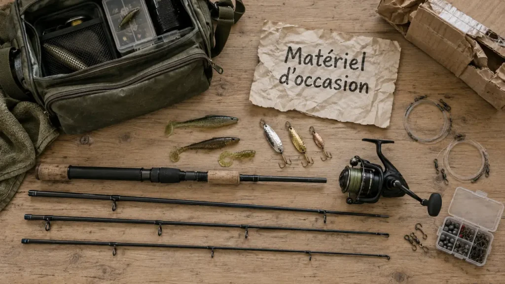 Matériel de pêche d’occasion entre particuliers : les contrôles à faire avant d’acheter
