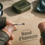 Noeud hameçon : nœud pour hameçon à œillet ou palette